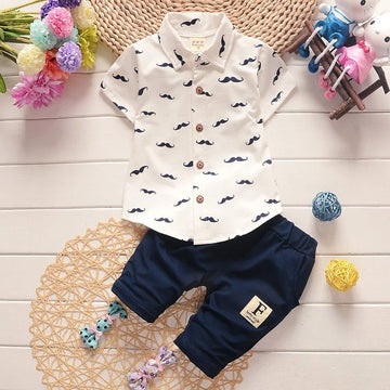 Summer Short-Sleeved Boy Suit